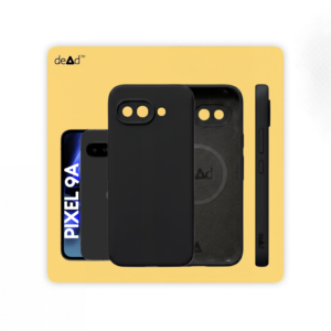 Silicone Back Cover for Google Pixel 9A (Black)