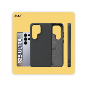Silicone Back Cover for SAMSUNG Galaxy S25 Ultra 5G (Charcoal Black)