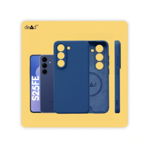 Silicone Back Cover for Samsung Galaxy S25 FE 5G (Navy Blue)