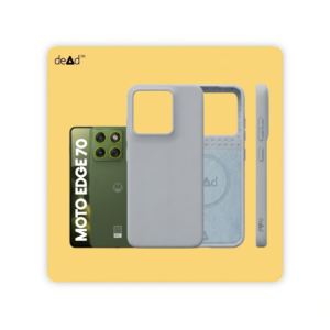 Silicone Back Cover for MOTOROLA Edge 70 (Mist Grey)
