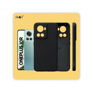 Silicone Back Cover for OnePlus 10R 5G (Black)