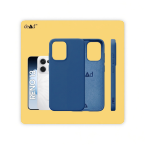 Silicone Back Cover for Oppo Reno 13 5G (Navy Blue)