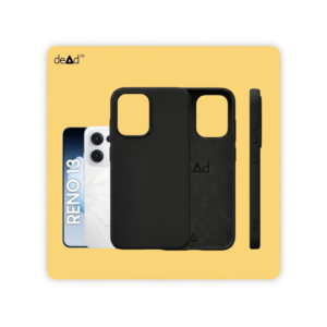 Silicone Back Cover for Oppo Reno 13 5G (Black)