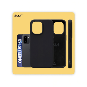 Silicone Back Cover for OnePlus 15R (Black)