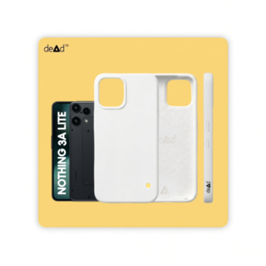 Silicone Back Cover for Nothing Phone (3a) Lite (White)