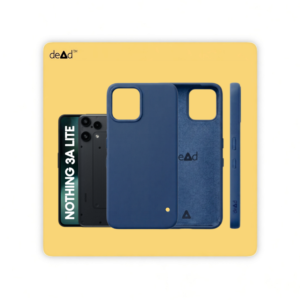 Silicone Back Cover for Nothing Phone (3a) Lite (Navy Blue)