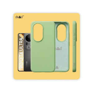 Silicone Back Cover for vivo T4 Ultra 5G (Gossip Green)