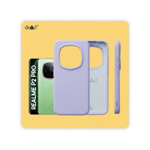Silicone Back Cover for realme P2 Pro 5G (Lavender)