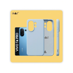 Silicone Back Cover for vivo T4 Pro 5G (Mist Blue)