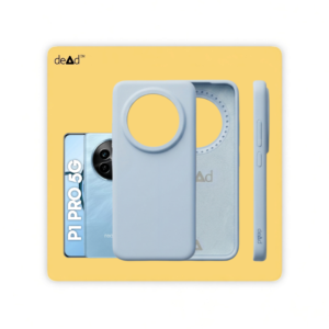 Silicone Back Cover for realme P1 Pro 5G (Mist Blue)
