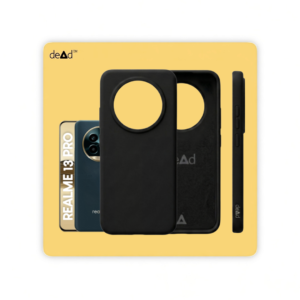 Silicone Back Cover for realme 13 Pro 5G (Black)