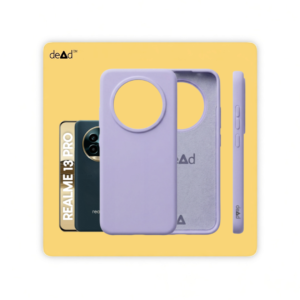 Silicone Back Cover for realme 13 Pro 5G (Lavender)