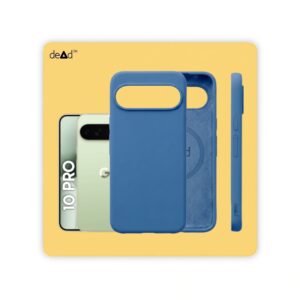 Silicone Back Cover for Google Pixel 10 Pro (Muted Blue)