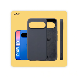 Silicone Back Cover for Google Pixel 10 (Black Charcoal)