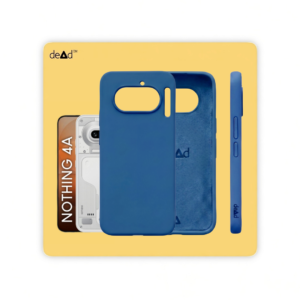Silicone Back Cover for Nothing Phone 4a (Navy Blue)