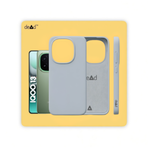 Silicone Back Cover for iQOO 13 5G (Mist Blue)