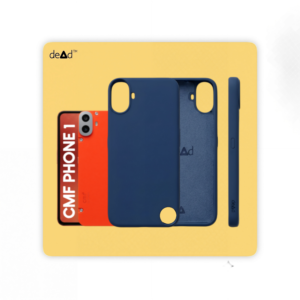 Silicone Back Cover for CMF by Nothing Phone 1 (Navy Blue)