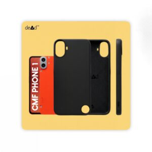 Silicone Back Cover for CMF by Nothing Phone 1 (Black)