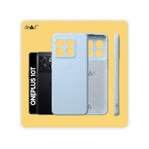 Silicone Back Cover for OnePlus 10T 5G (Mist Blue)