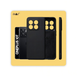 Silicone Back Cover for OnePlus 10T 5G (Black)