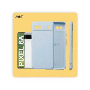 Silicone Back Cover for Google Pixel 6A (Mist Blue)