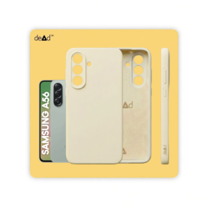 Silicone Back Cover for Samsung Galaxy A56 5G (Antique White)
