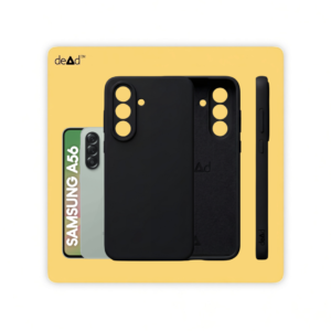 Silicone Back Cover for Samsung Galaxy A56 5G (Black)