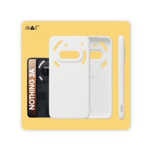 Silicone Back Cover for Nothing Phone (3a) (White)