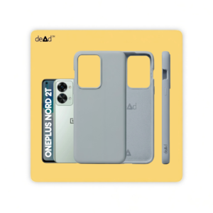 Silicone Back Cover for OnePlus Nord 2T 5G (Mist Grey)