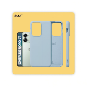 Silicone Back Cover for OnePlus Nord 2T 5G (Mist Blue)