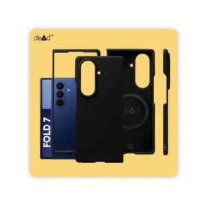 Silicone Back Cover for Samsung Galaxy Z Fold7 5G (Black)