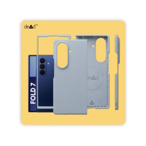 Silicone Back Cover for Samsung Galaxy Z Fold7 5G (Mist Grey)