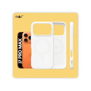Silicone Back Cover for Apple iPhone 17 Pro Max (White)