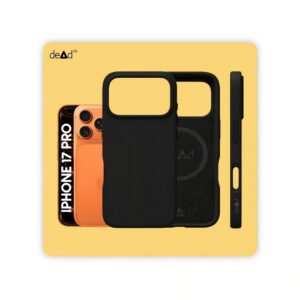 Silicone Back Cover for Apple iPhone 17 Pro (Black)