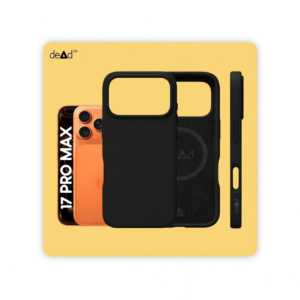 Silicone Back Cover for Apple iPhone 17 Pro Max (Black)