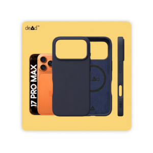 Silicone Back Cover for Apple iPhone 17 Pro Max (Tuna Blue)