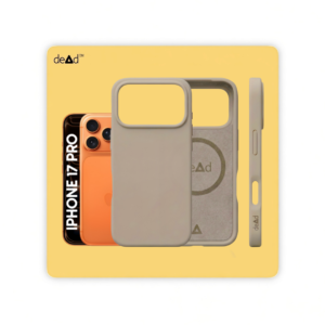 Silicone Back Cover for Apple iPhone 17 Pro (Stone Gray)