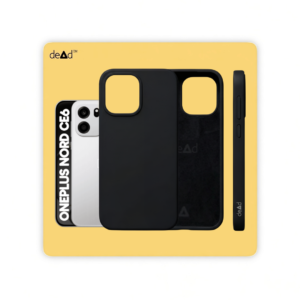 Silicone Back Cover for OnePlus Nord CE6 (Black)