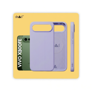 Silicone Back Cover for vivo X300 FE (Lavender)