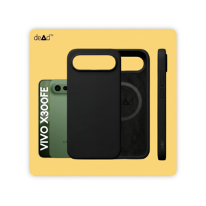Silicone Back Cover for vivo X300 FE (Black)