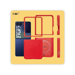Silicone Back Cover for Samsung Galaxy Z Flip7 5G (Red)