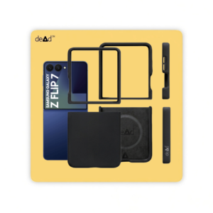 Silicone Back Cover for Samsung Galaxy Z Flip7 5G (Black)