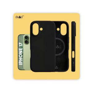 Silicone Back Cover for Apple iPhone 17 (Black)