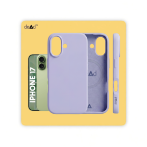 Silicone Back Cover for Apple iPhone 17 (Lavender)