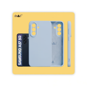 Silicone Back Cover for Samsung Galaxy A57 5G (Mist Blue)