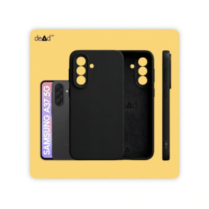 Silicone Back Cover for Samsung Galaxy A37 5G (Black)