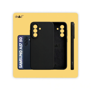 Silicone Back Cover for Samsung Galaxy A57 5G (Black)