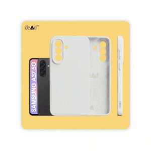 Silicone Back Cover for Samsung Galaxy A37 5G (White)