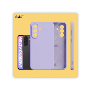 Silicone Back Cover for Samsung Galaxy A37 5G (Lavender)