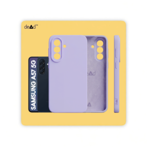 Silicone Back Cover for Samsung Galaxy A57 5G (Lavender)